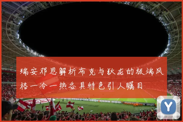 瑞安邓恩解析布克与狄龙的极端风格一冷一热各具特色引人瞩目